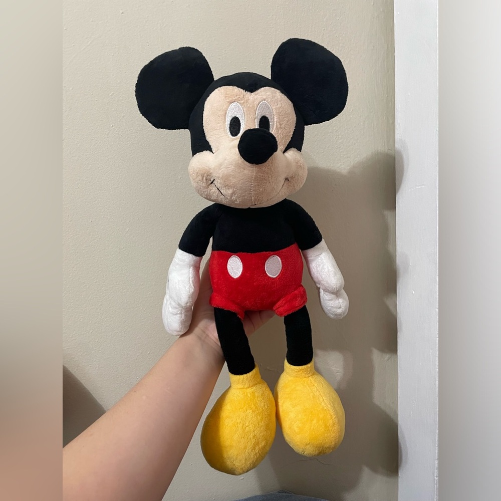 Mickey Mouse plushy